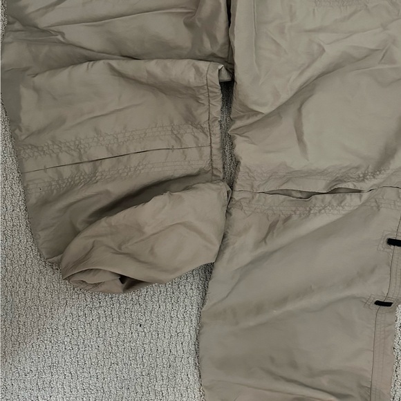 Vintage Adidas Track Cargo Tactical Parachute Pants in Beige/Taupe - Picture 6 of 9